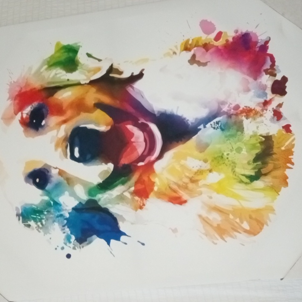 Painting of a dog. - Picture 7 of 7